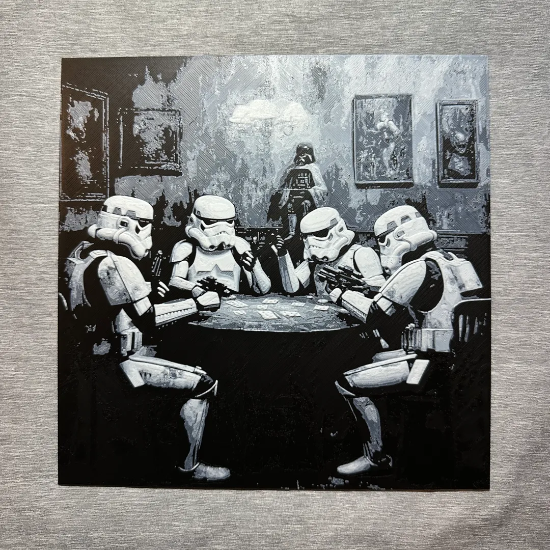 Stormtrooper Poker Hueforge