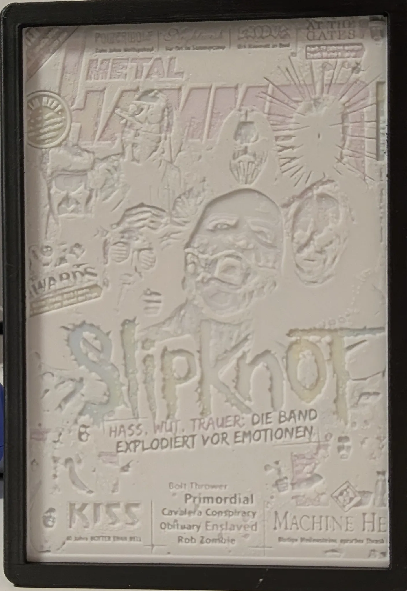 Slipknot Metal Hammer Litho