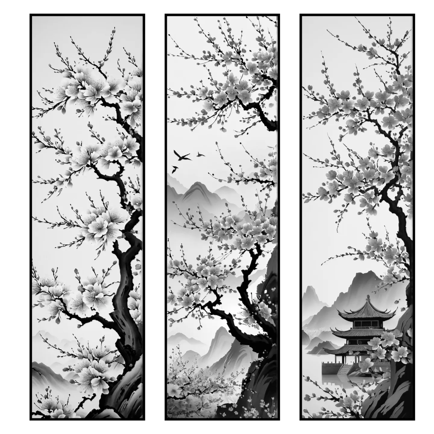 Cherry blossom bookmark set - Cherry blossom magic