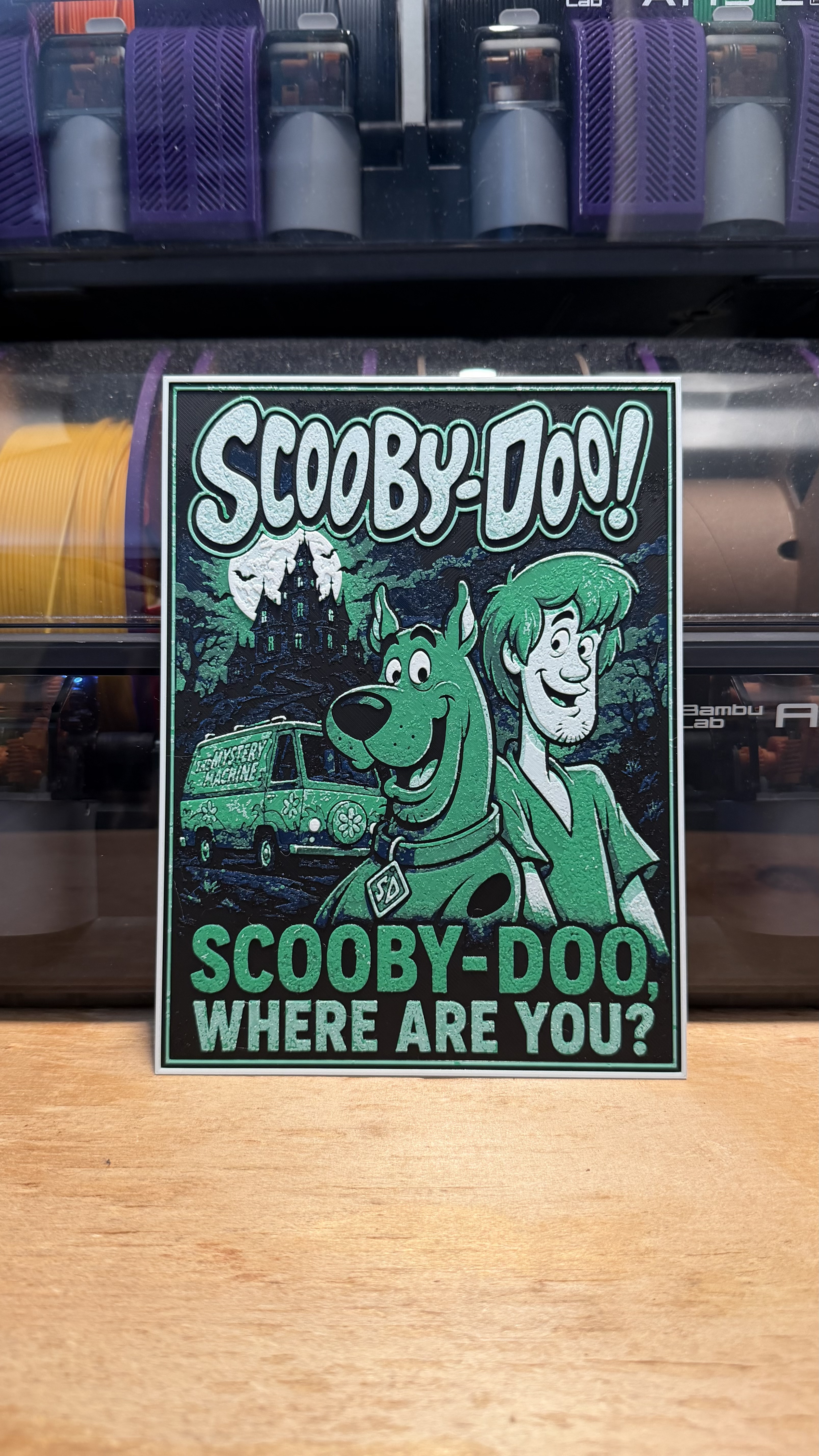 Scooby Doo HueForge