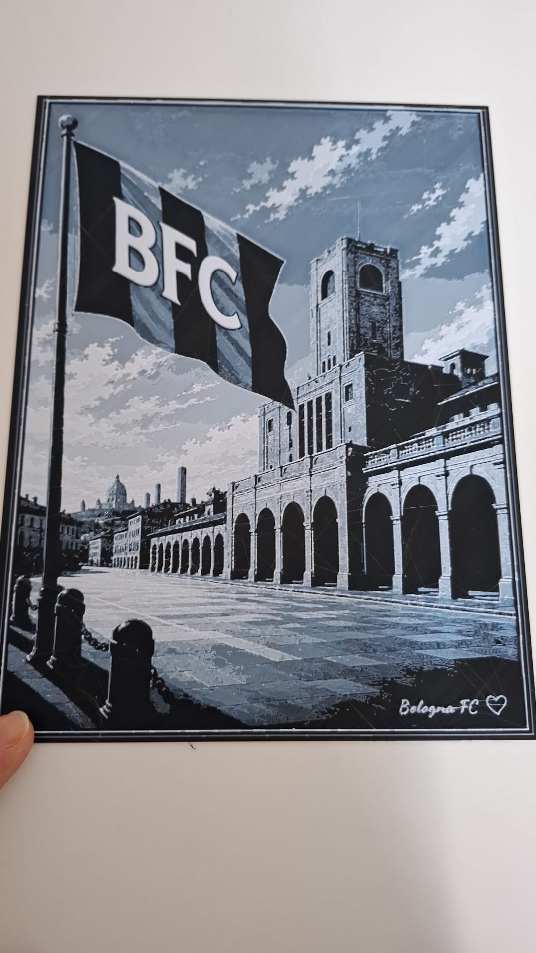 LA TORRE di MARATONA-CUORE ROSSOBLU