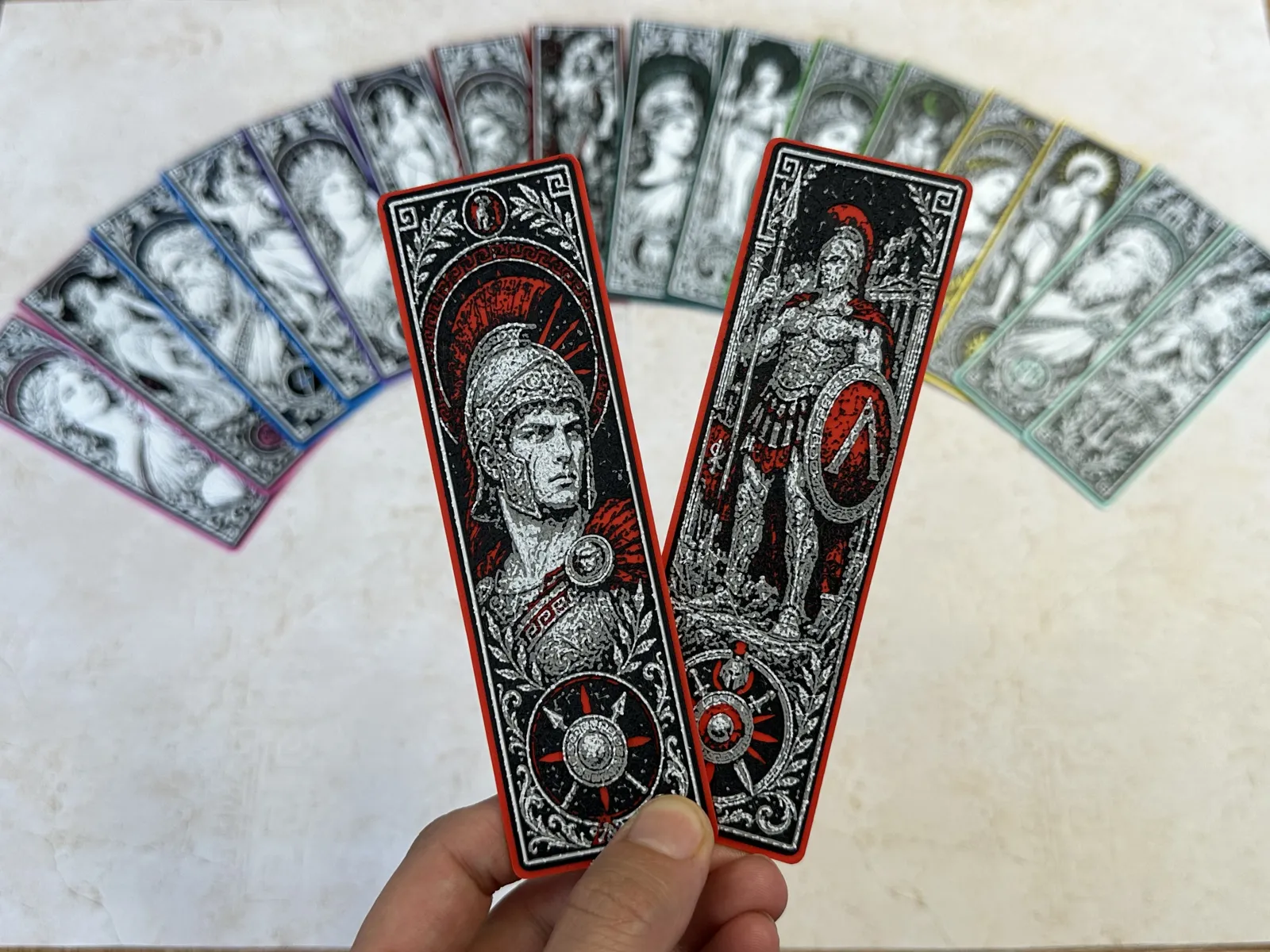 Ares – God of War | HueForge Bookmark Set