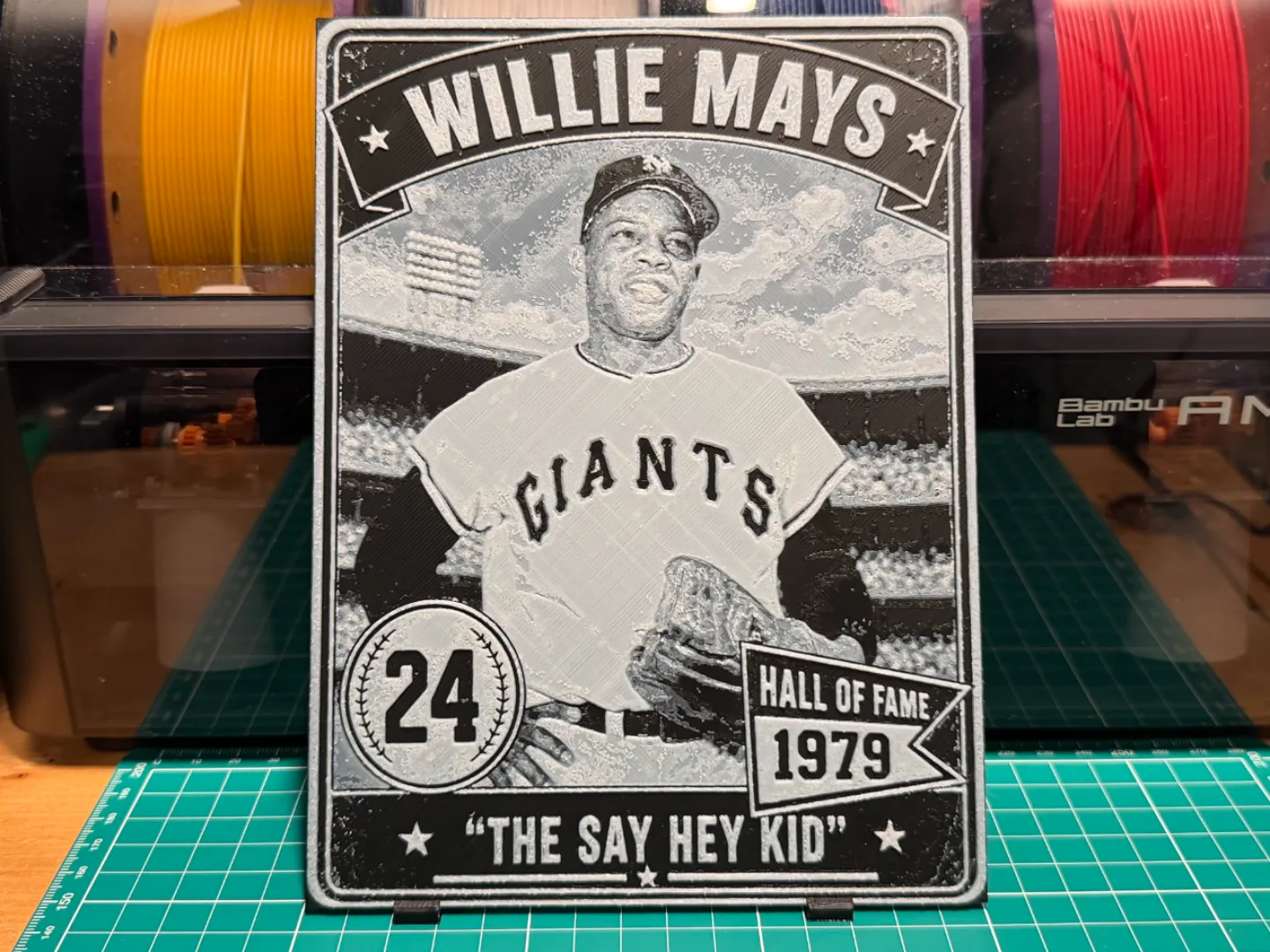 Willie Mays Vintage Baseball Card