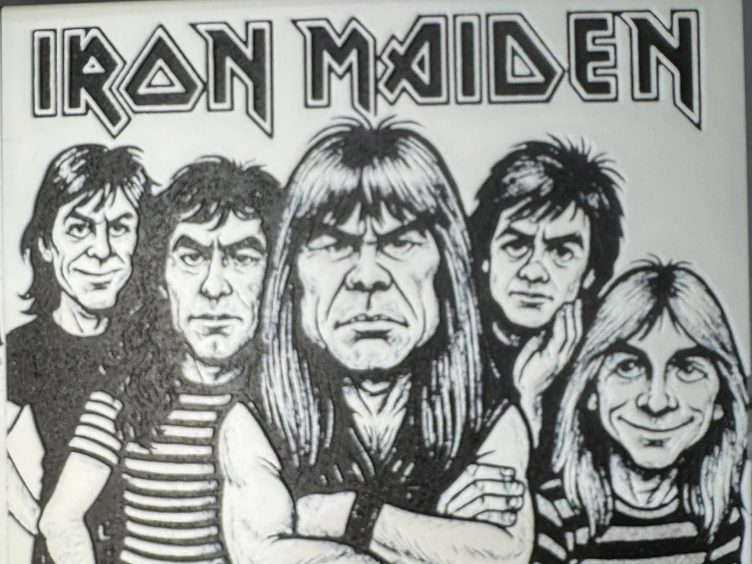 Hue Forge Karikatur Iron Maiden