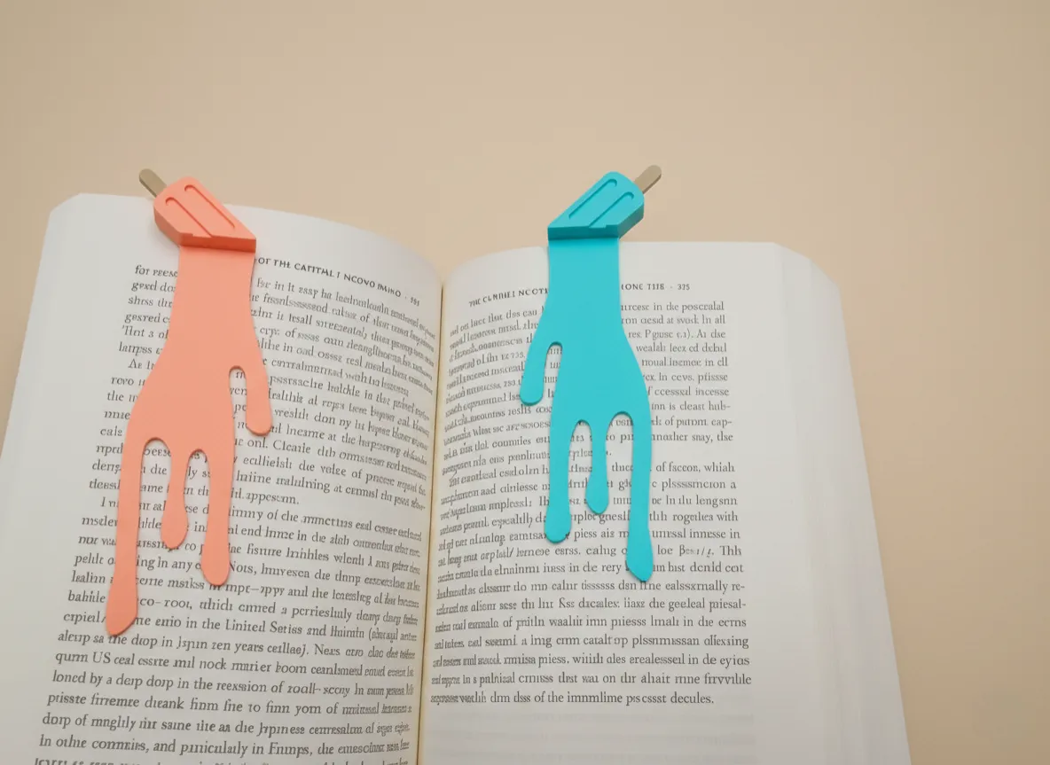 ice cream popsicle bookmark (melting)