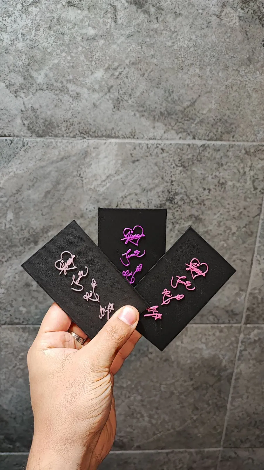 Black Pink - collectable cards