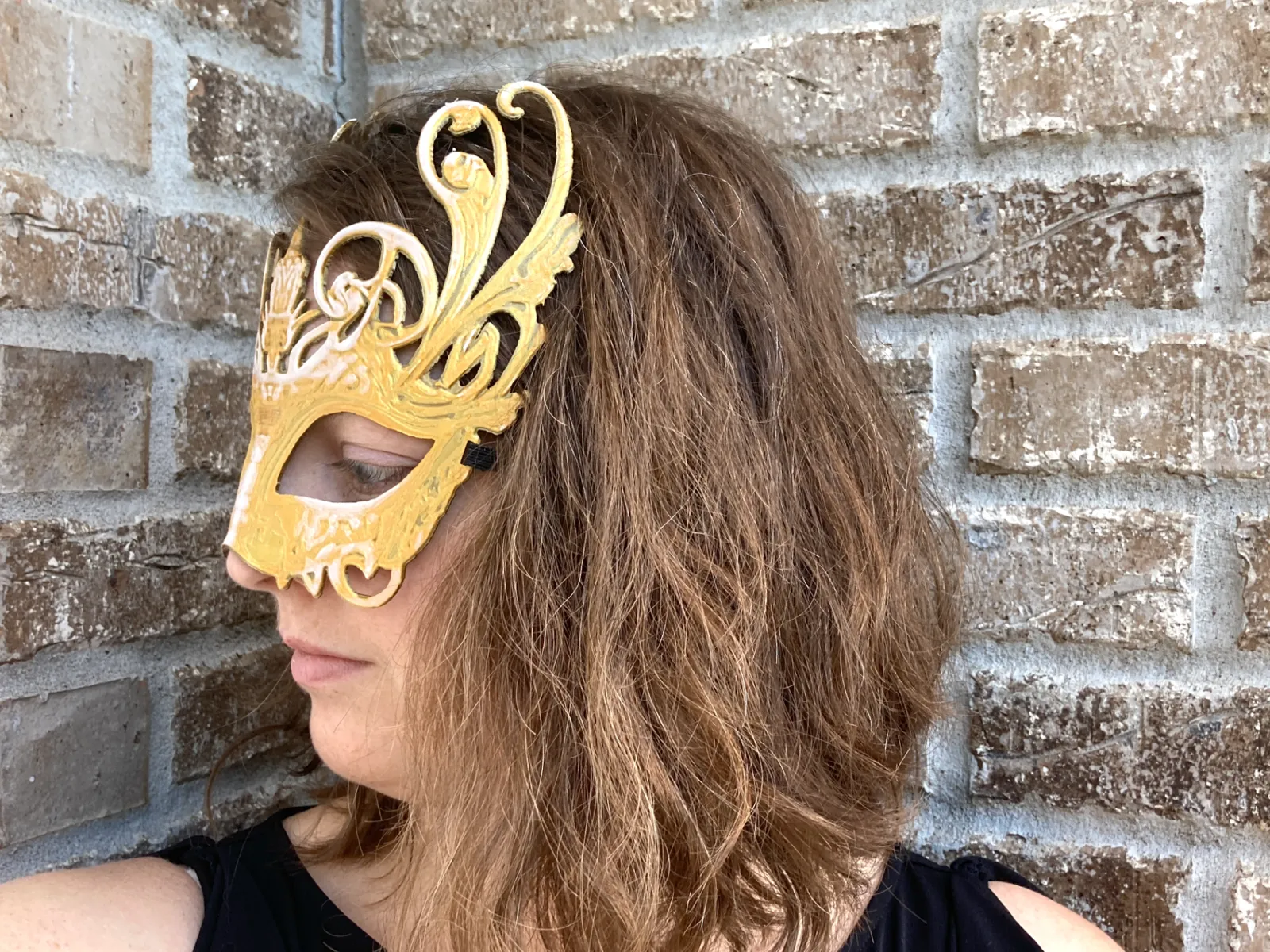 Filigree Masquerade Mask - Hueforge - prints flat