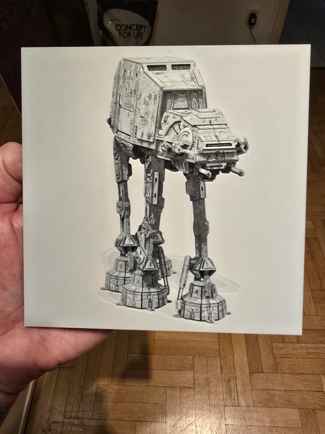 Star Wars AT-AT Hueforge
