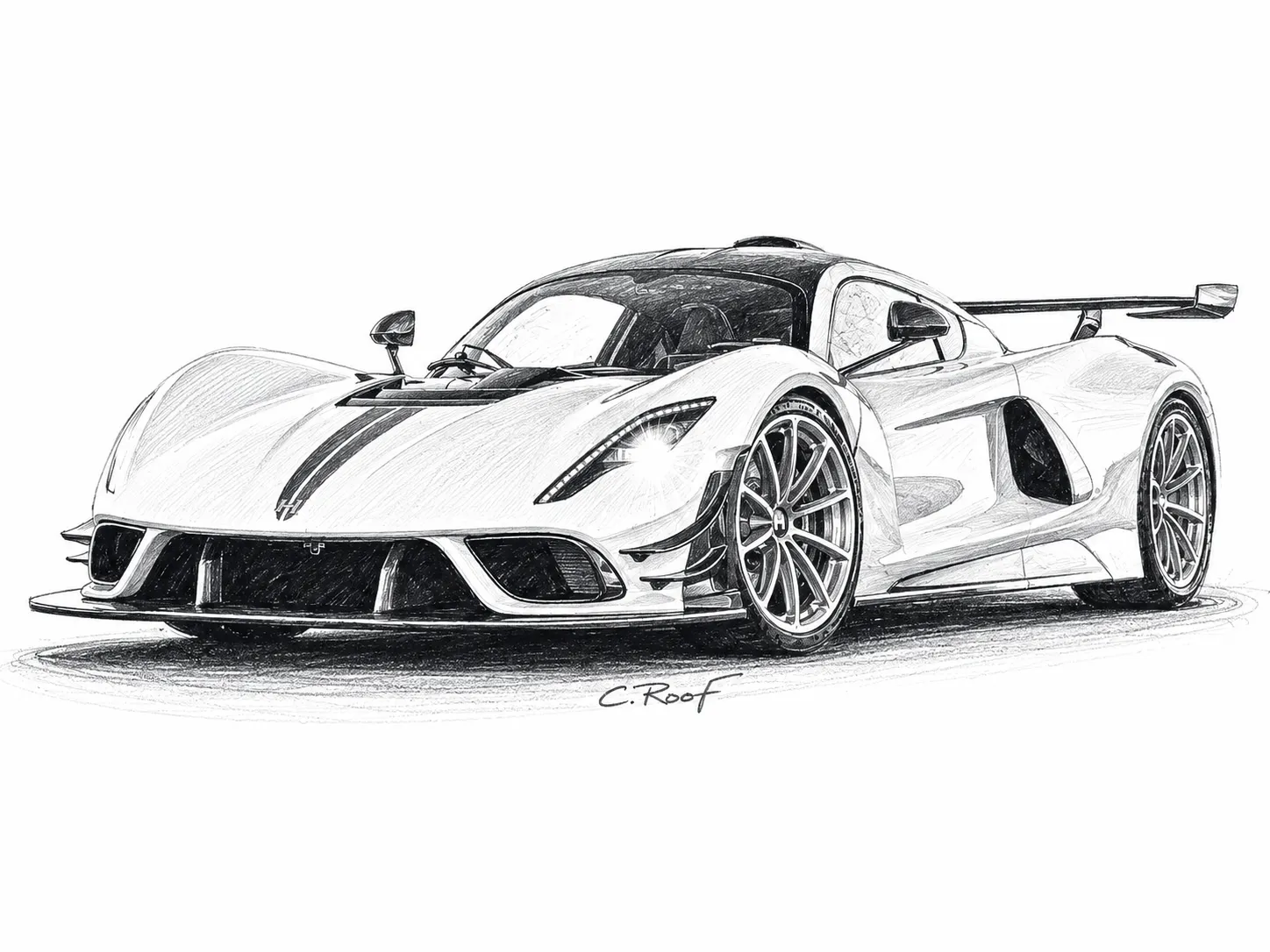 Hennessey Venom F5 Revolution Hueforge