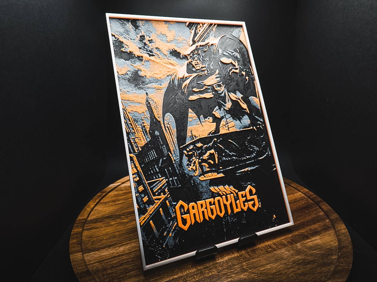 Gargoyles (Series Poster - HueForge)