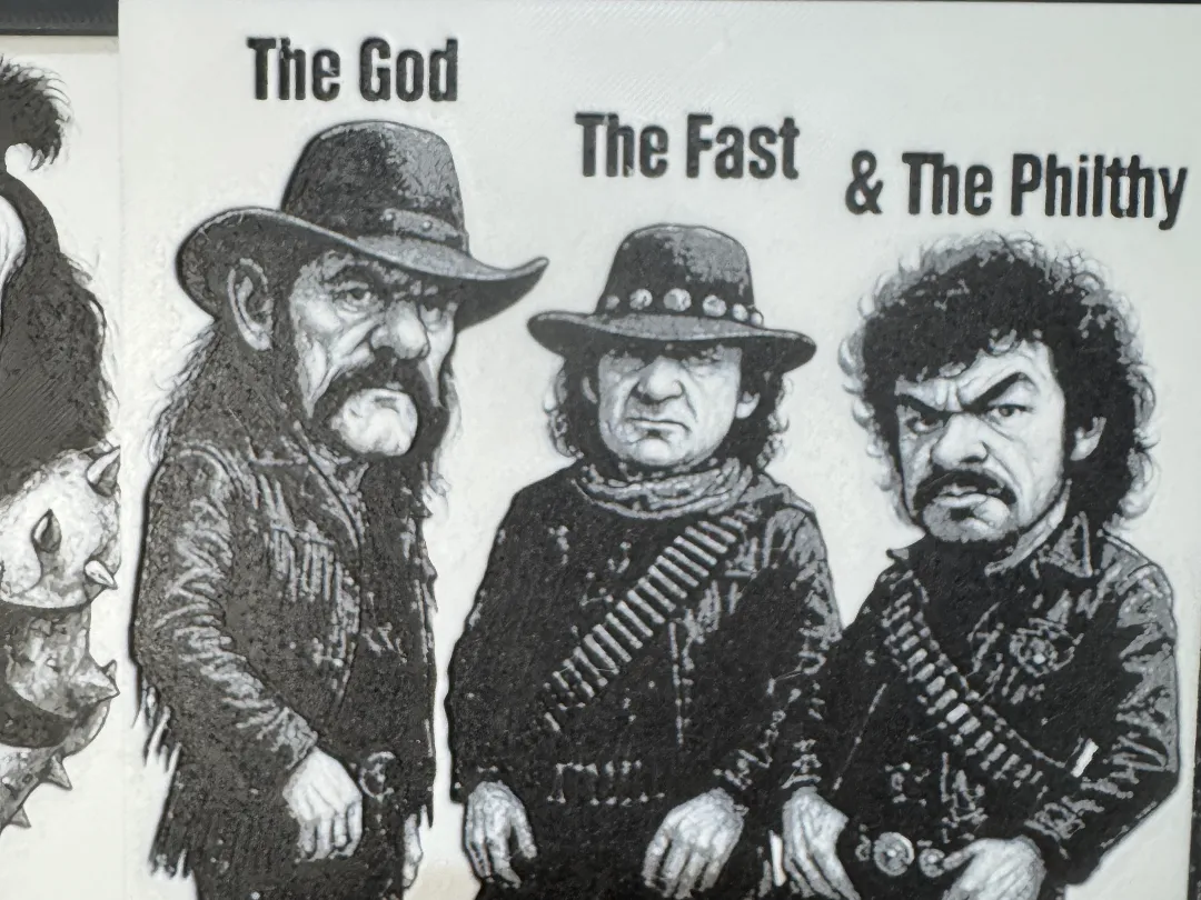 Hue Forge Karikatur – Motörhead "The God"