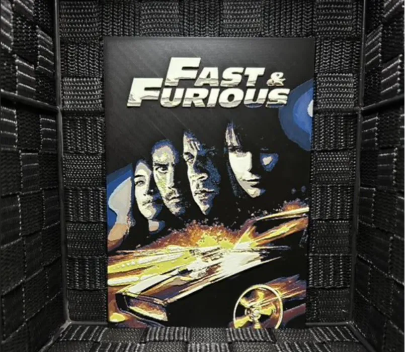 Hueforge Movie Poster - Fast & Furious -