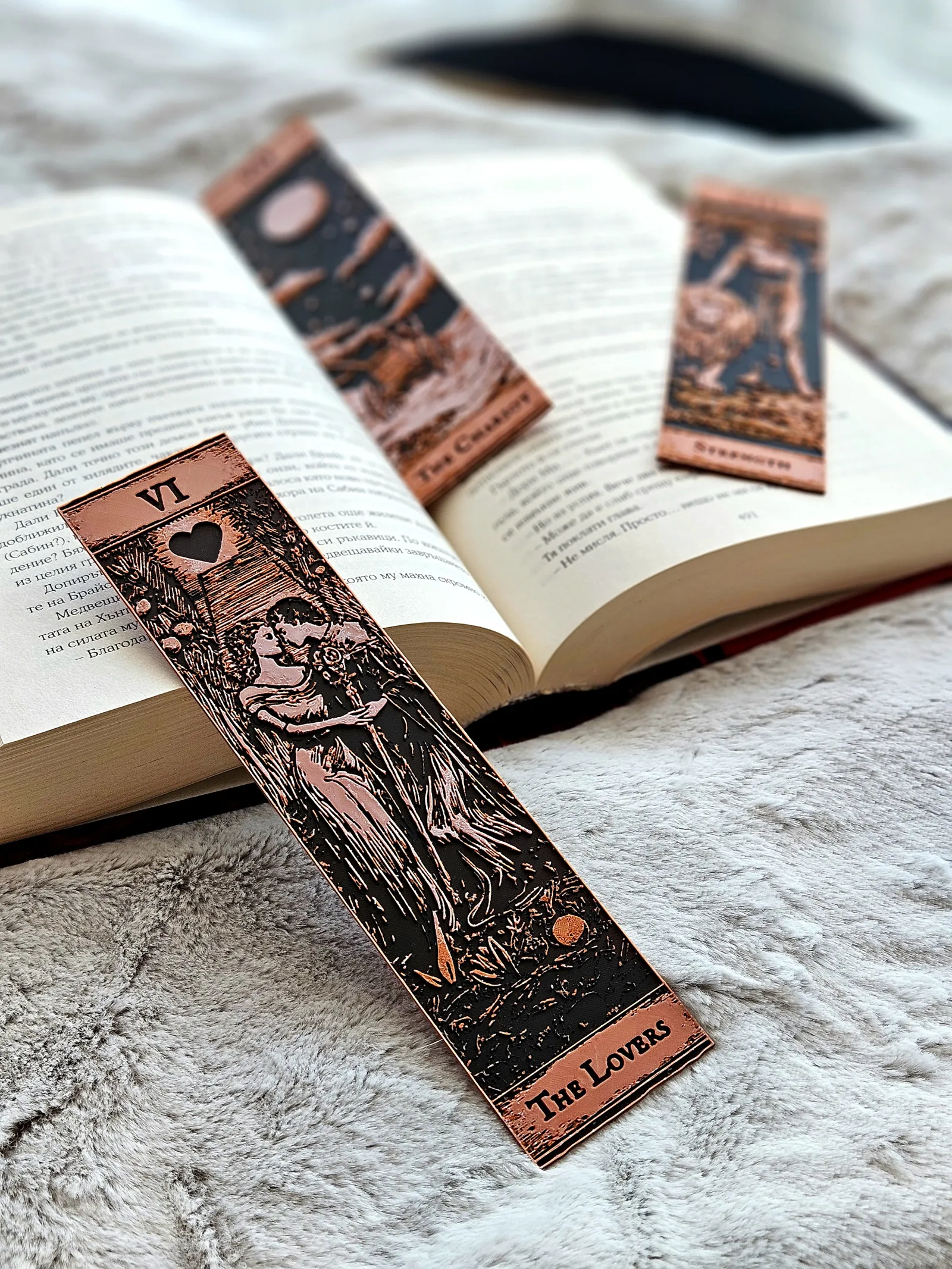 Tarot Bookmarks - (Set 3 Major Arcana)