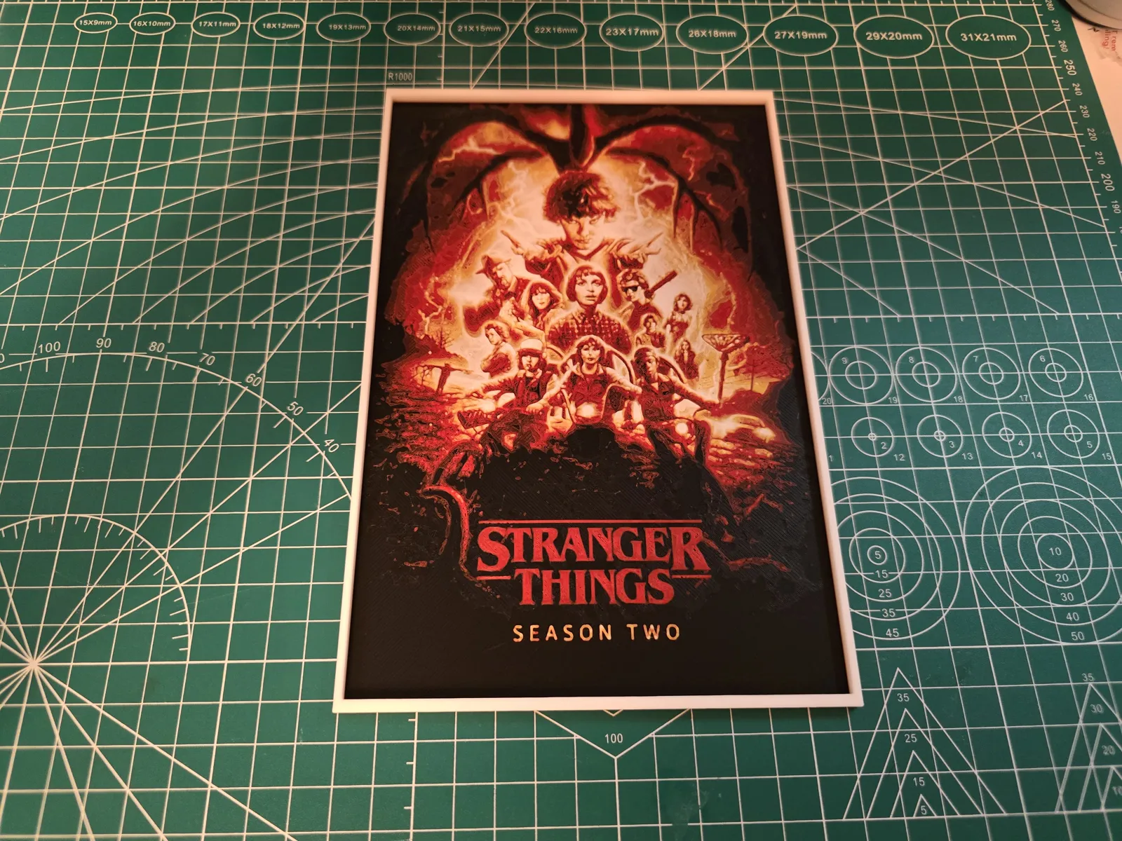 Stranger Things Season 2 Poster - Hueforge Art