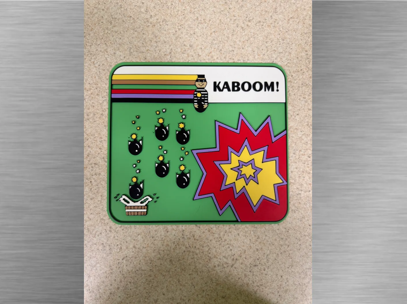 Retro game-Kaboom! Box Art