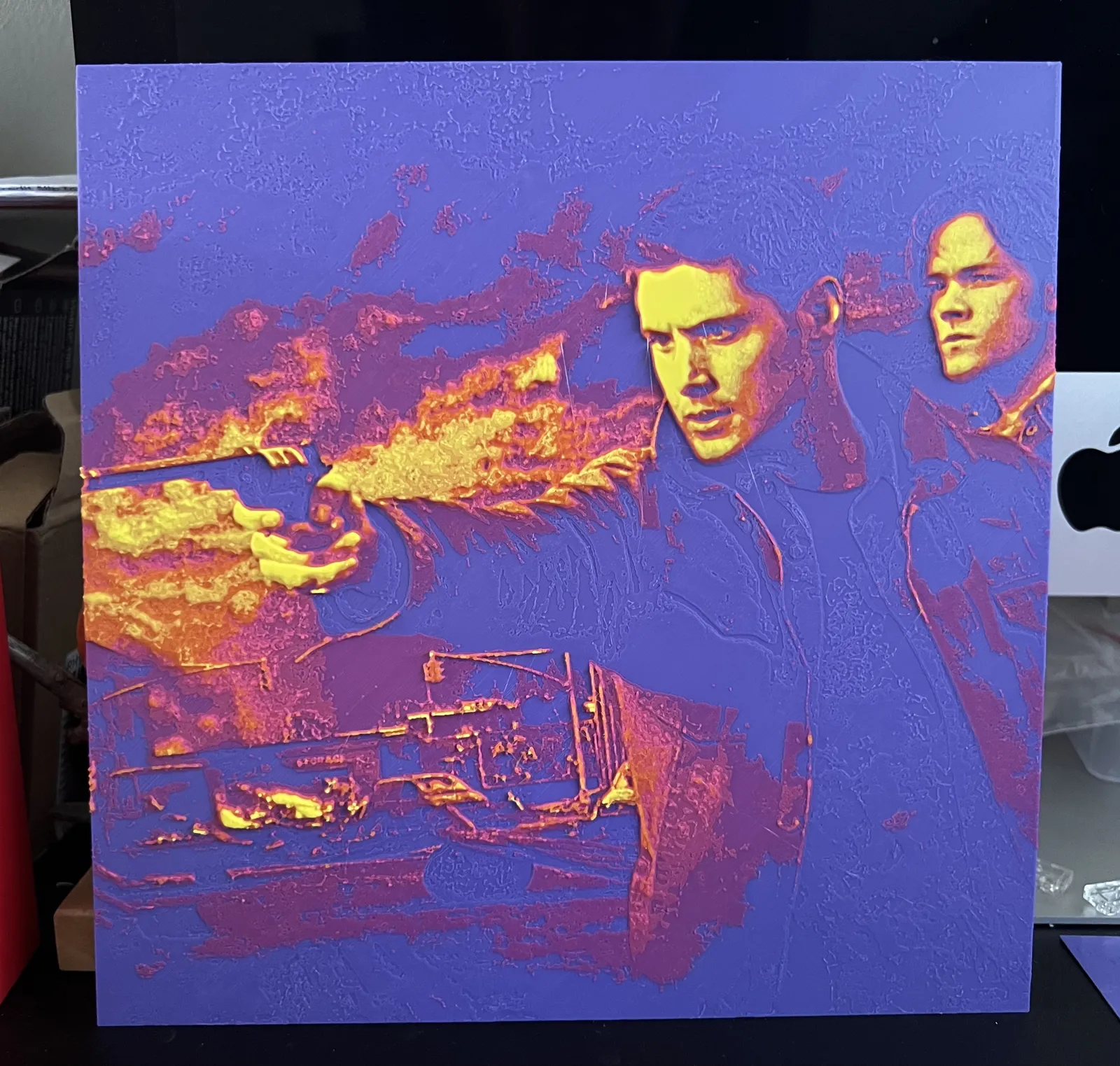 Supernatural Sam & Dean Winchester Hueforge