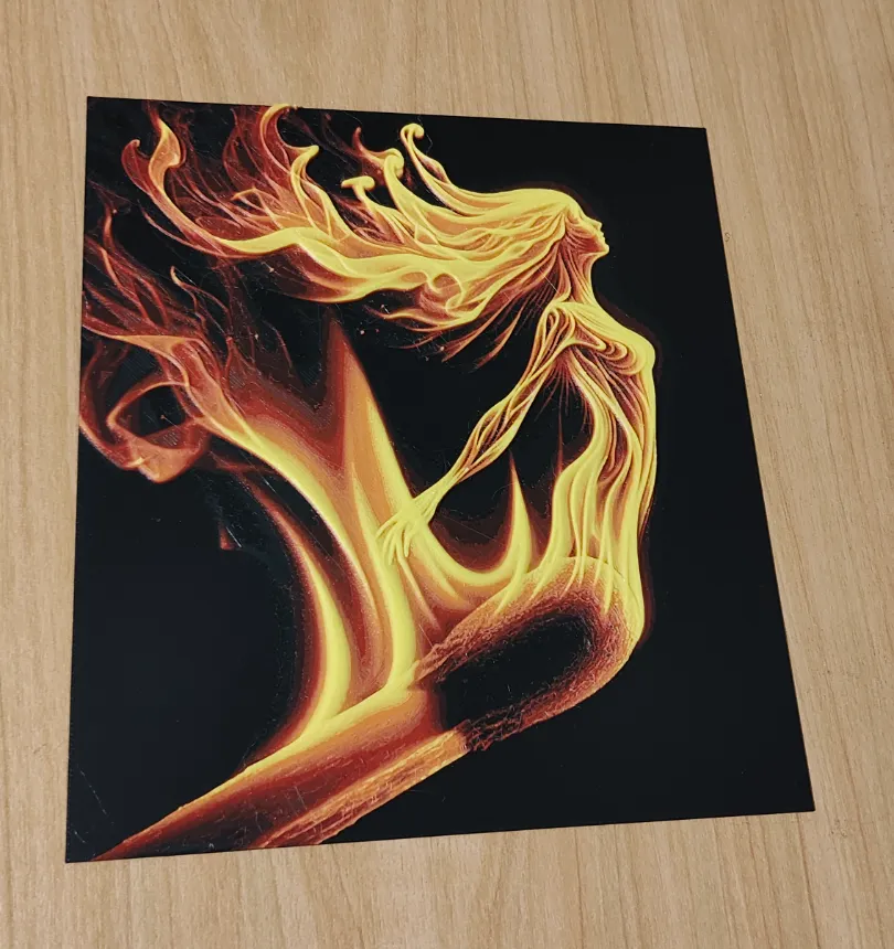 Lady Fire HueForge