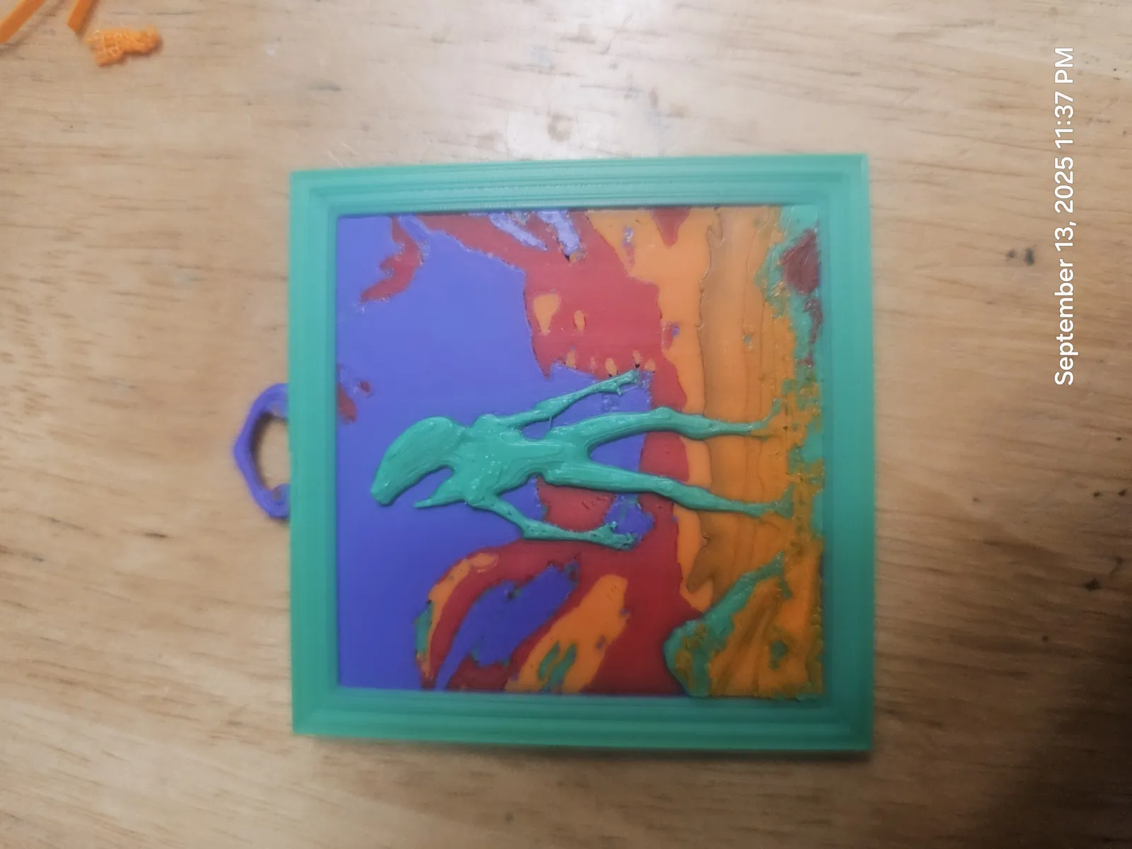 Psychedelic Alien Mini Art