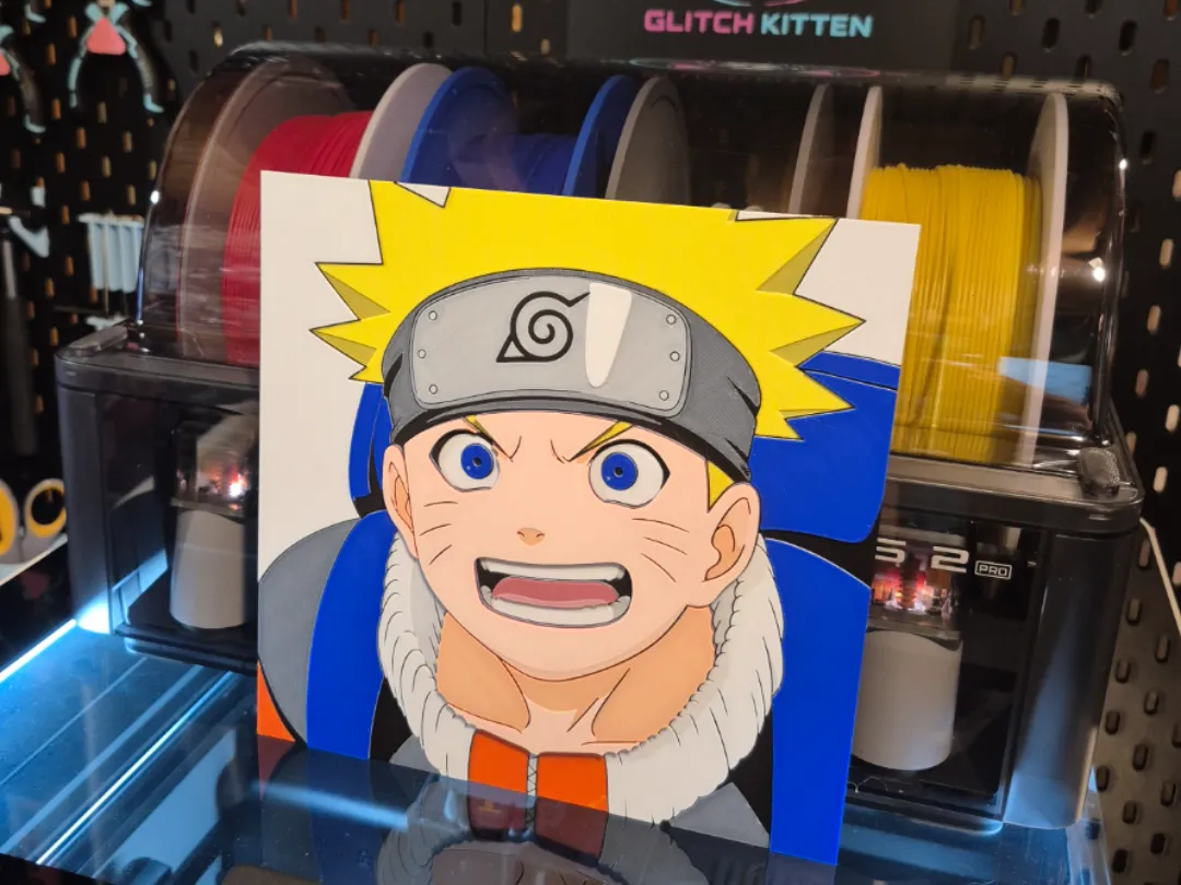 Naruto Headshot - Hueforge
