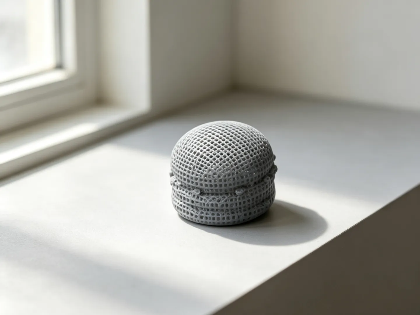 汉堡镂空摆件-个性创意桌面装饰