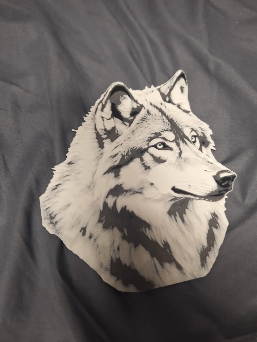 wolf face Hue forge