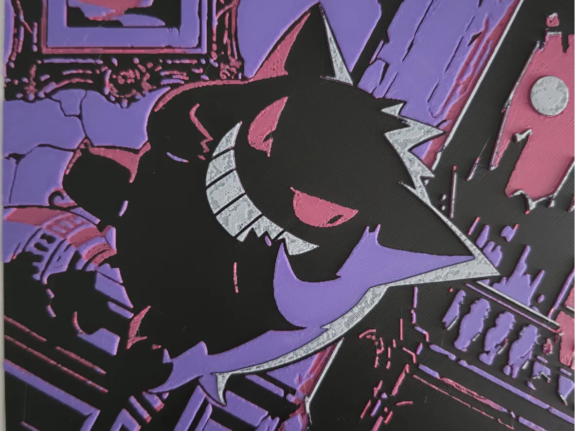 Pokemon Gengar Hueforge 170x200