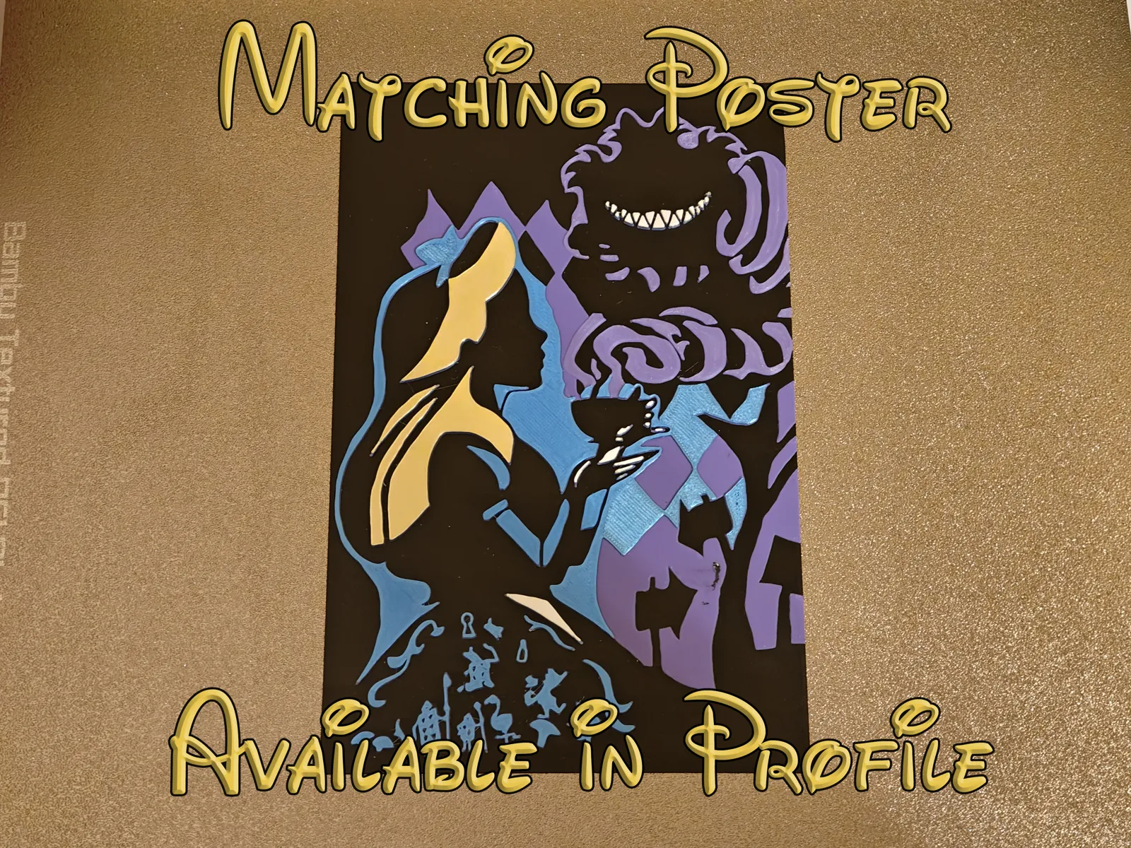 Alice in Wonderland - Glow Bookmark Set