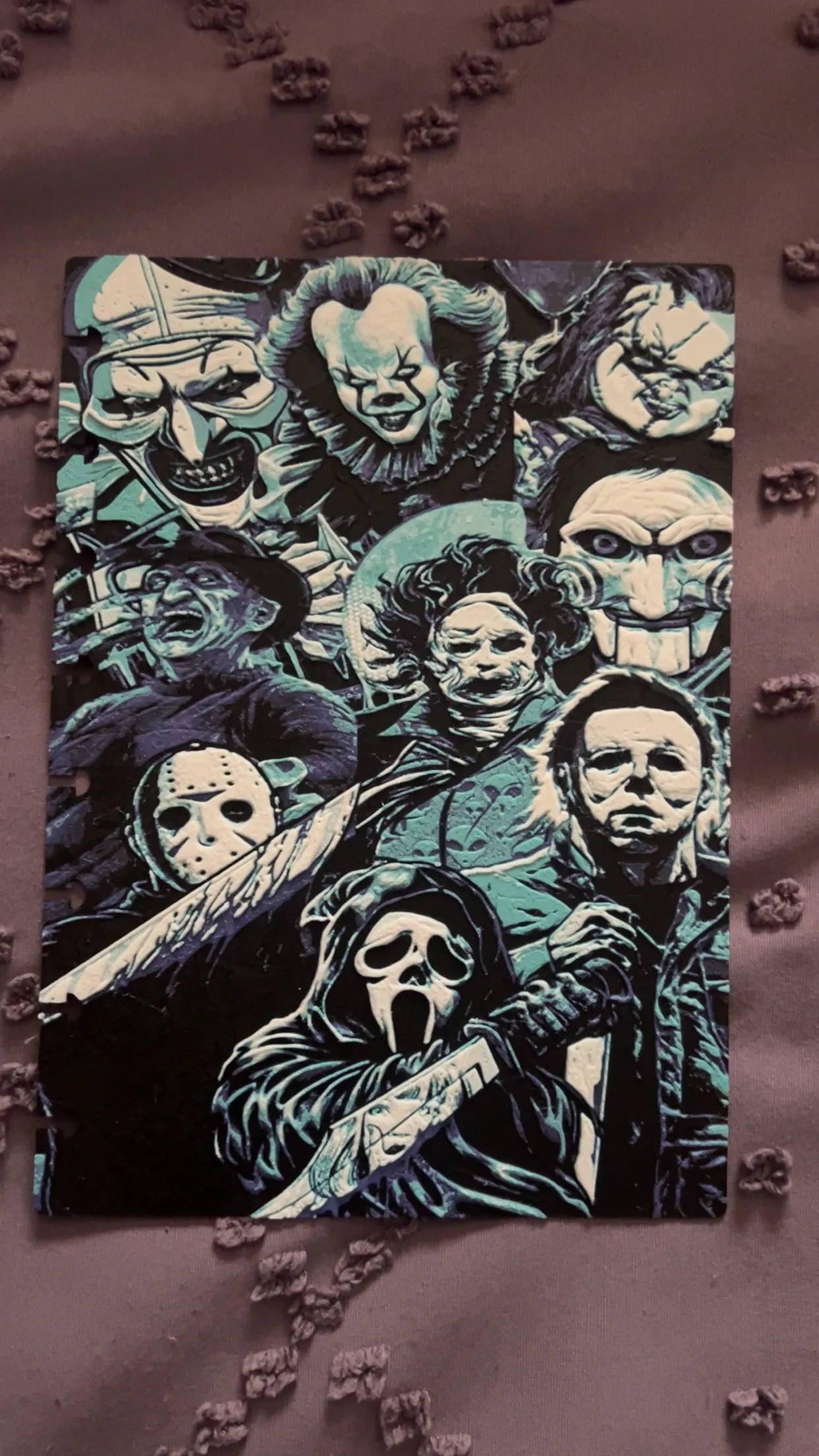 Horror hue forge A5 notebook cover disc bound