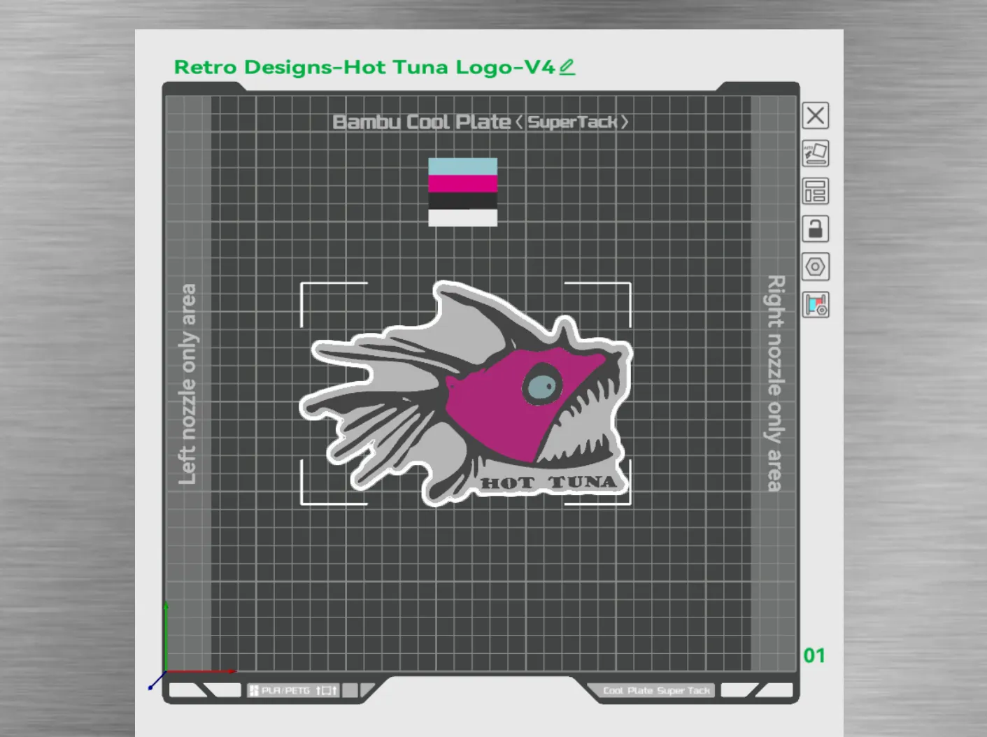 Hot Tuna Surf Wear Logo V4