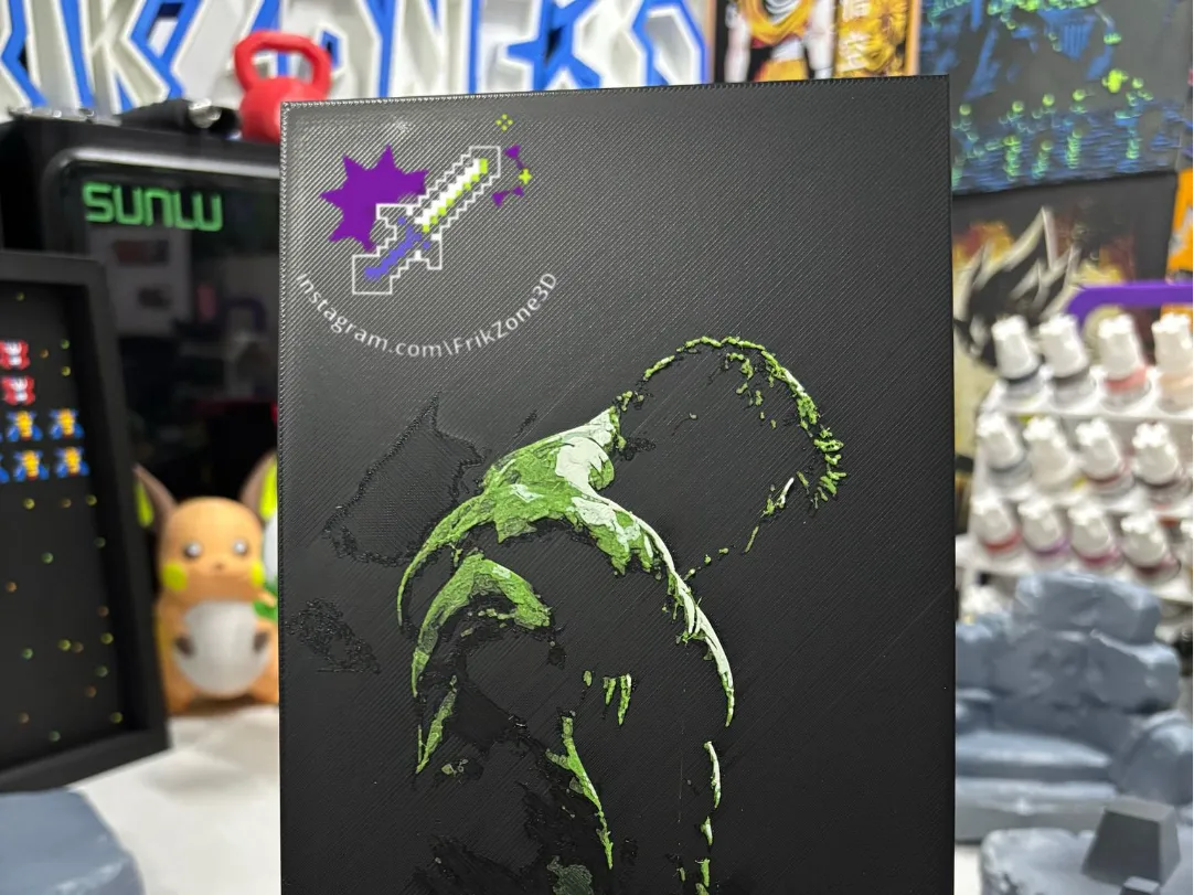Unique Hulk Hueforge Art