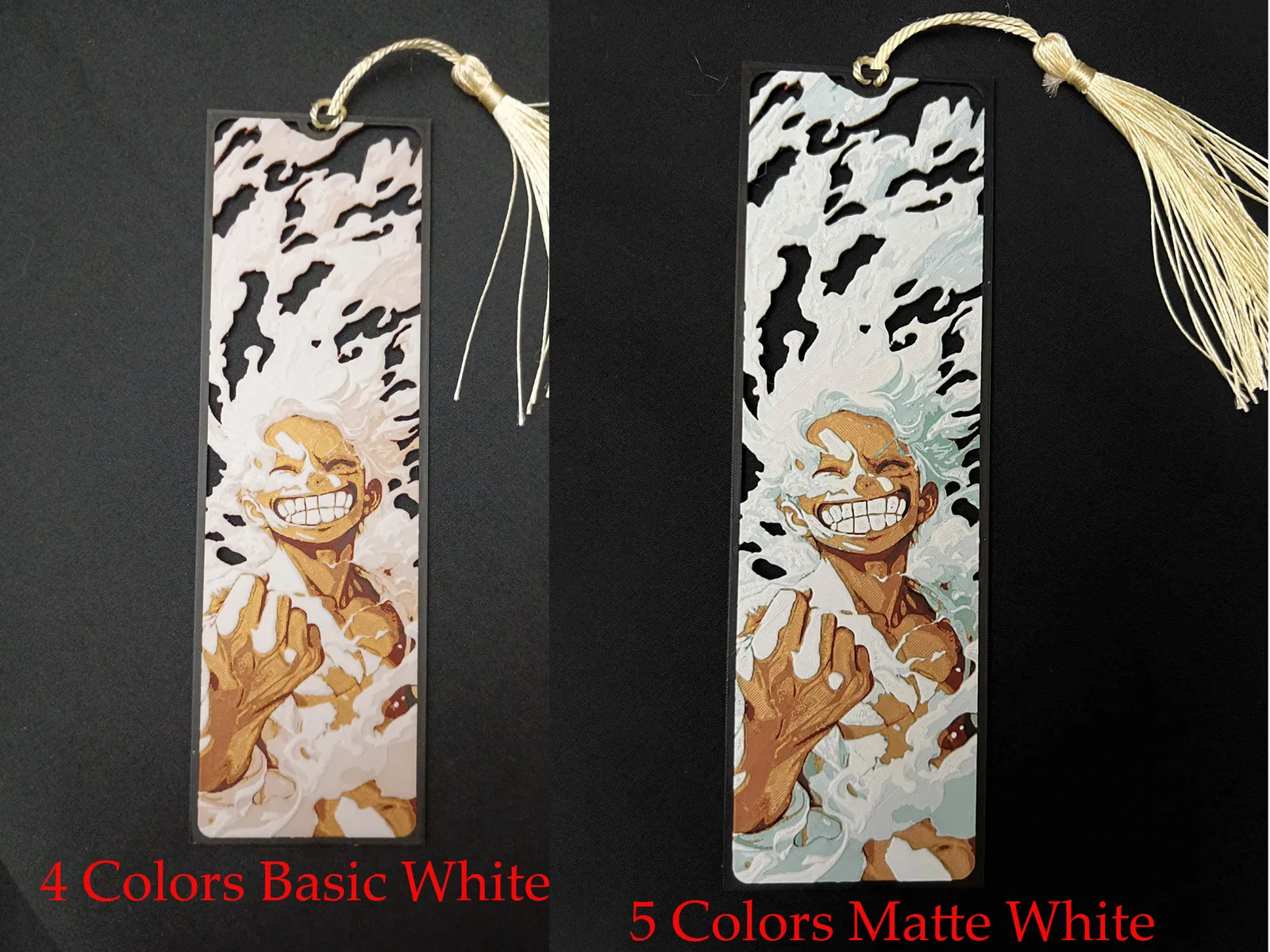Luffy Gear 5, One Piece, Framed Cutout Bookmark