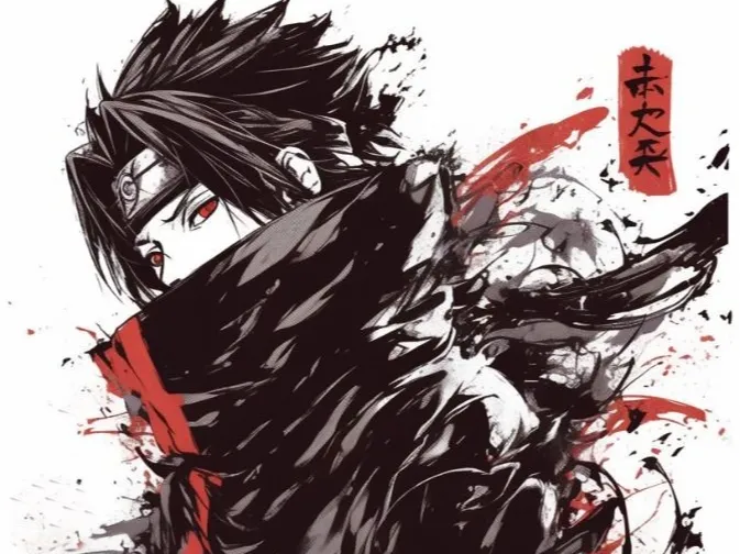 تابلو دیواری «Itachi Hueforge»