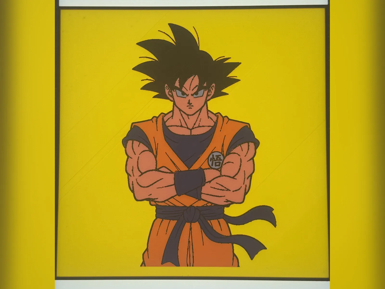 Goku Stance HueForge Print