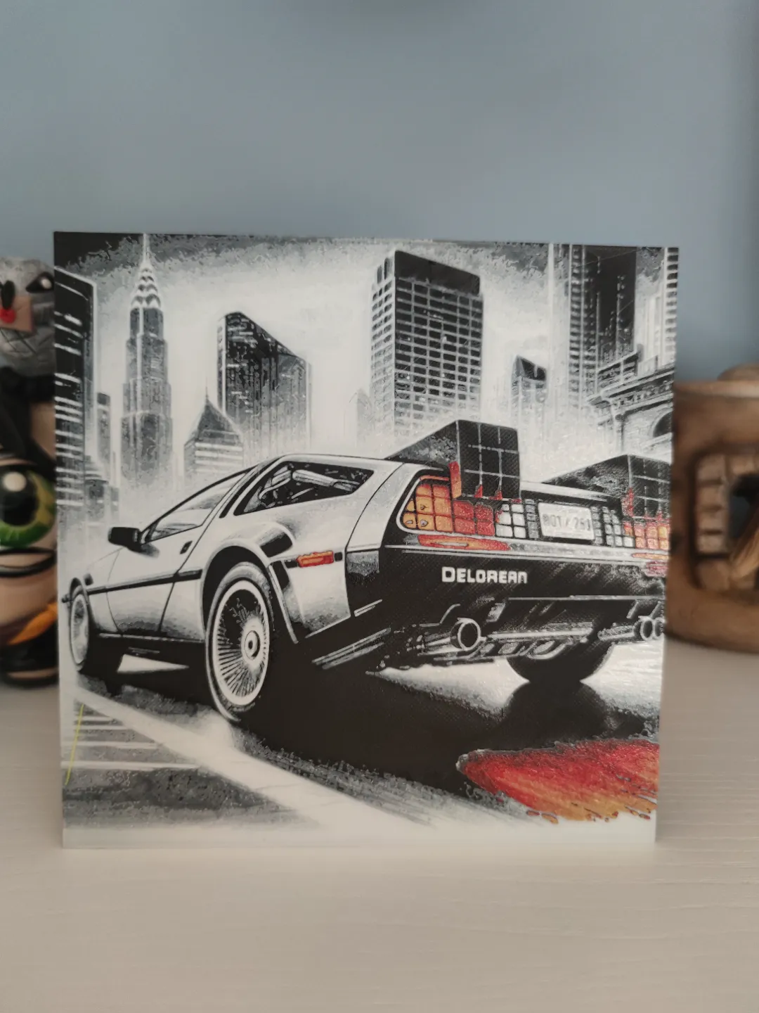 Hueforge delorean