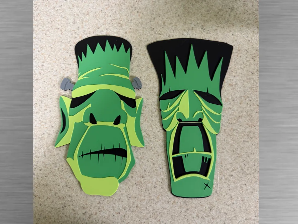 Halloween Tiki -Franken-Moi