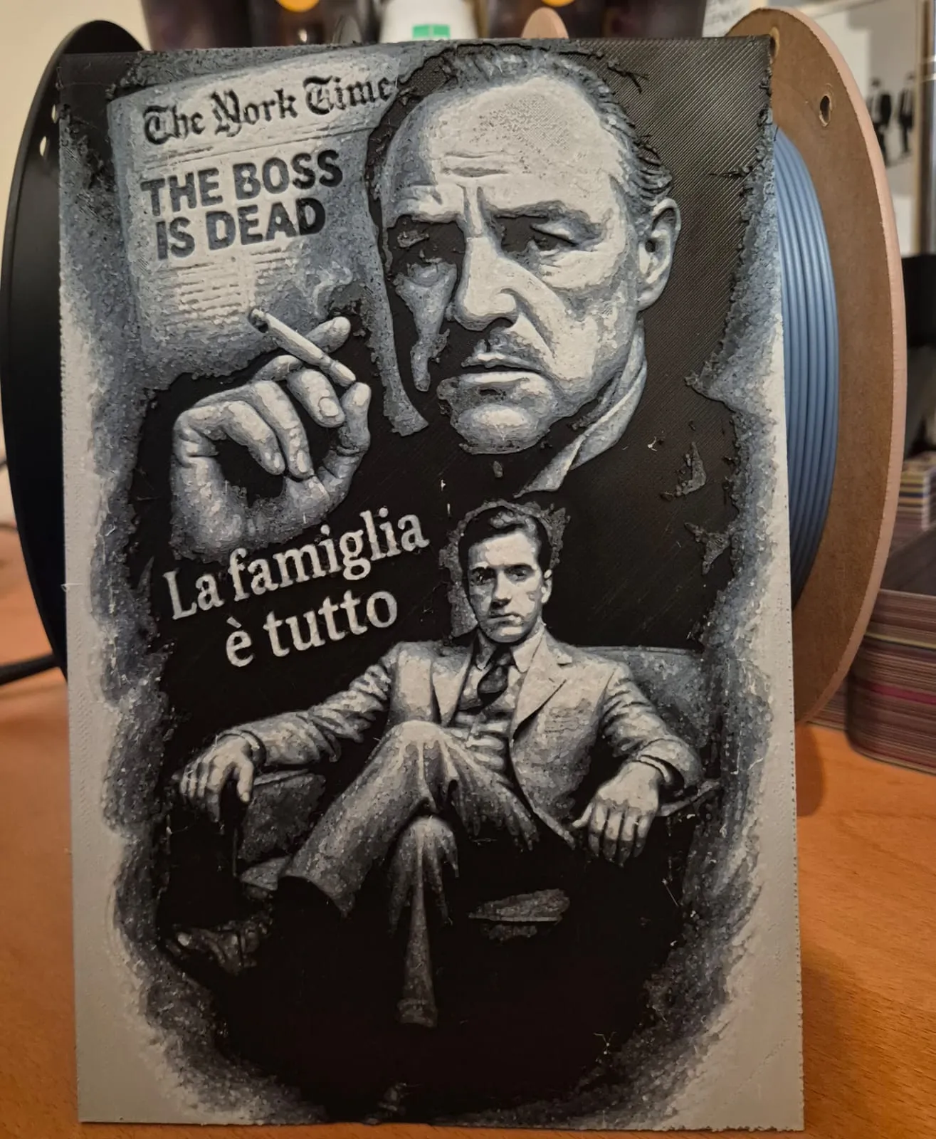 The Godfather 2 Hueforge