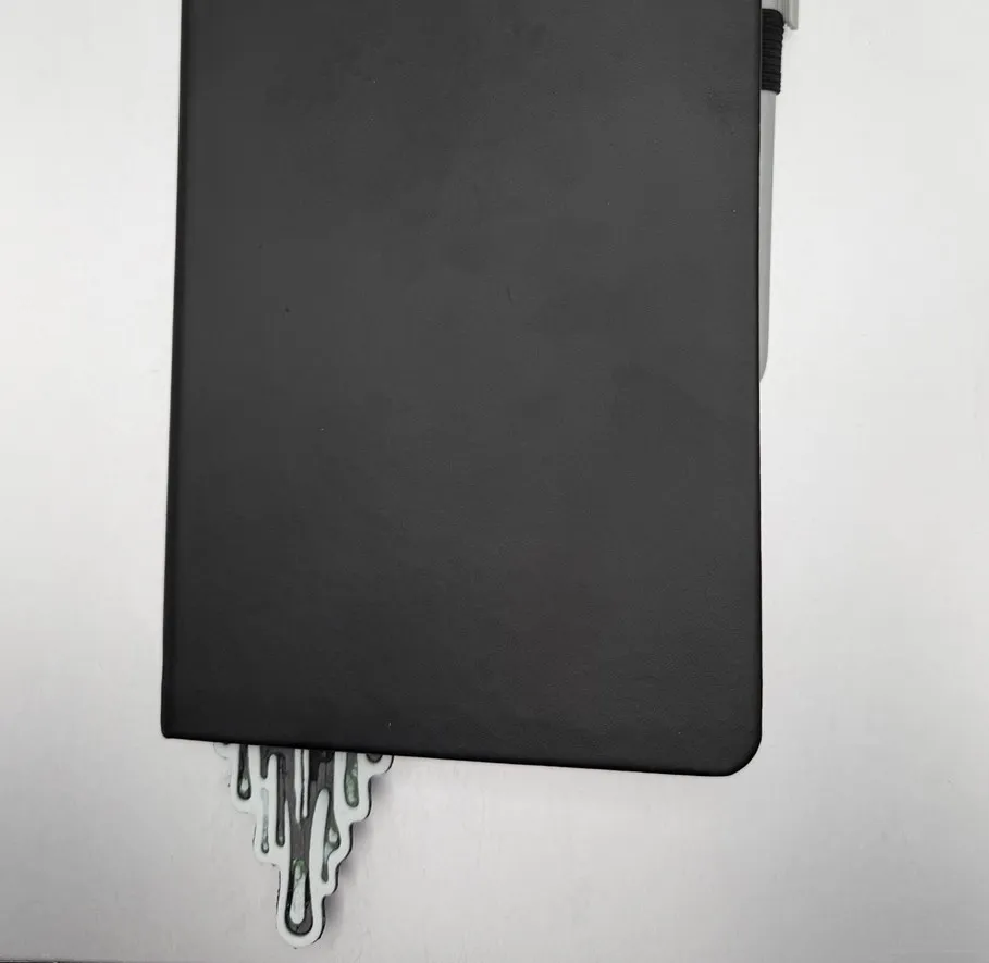Mountain Fall Inkfall Bookmark - Hueforge