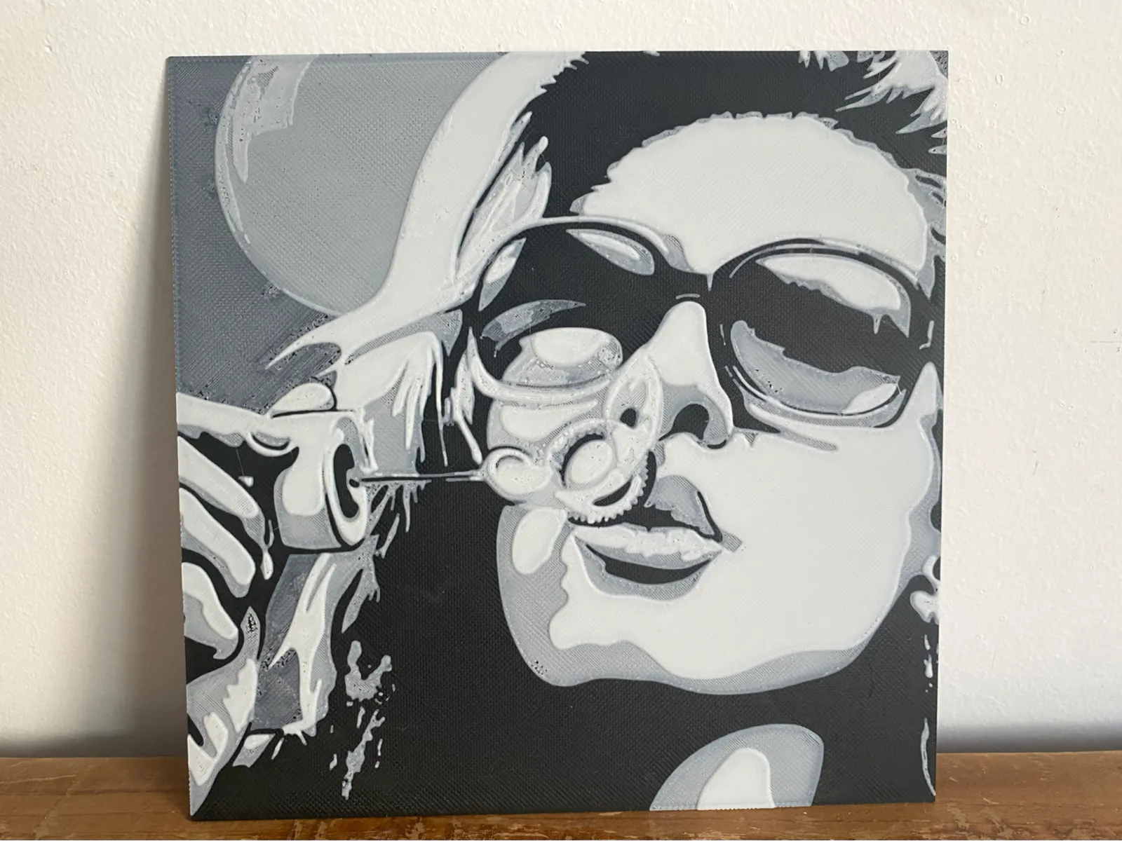 Woman Blowing Bubbles HueForge