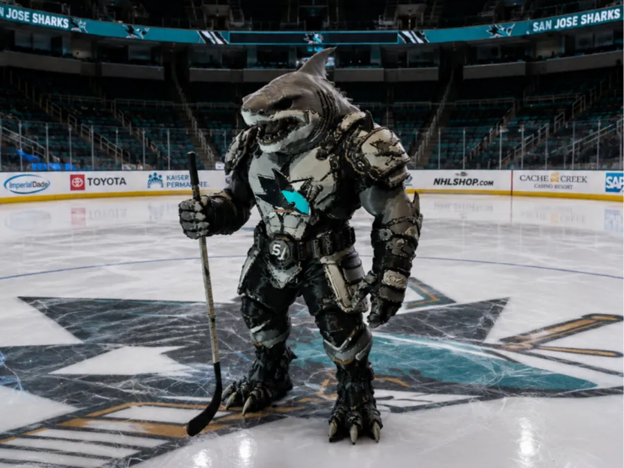 NHL - San Jose Sharks Sculpture