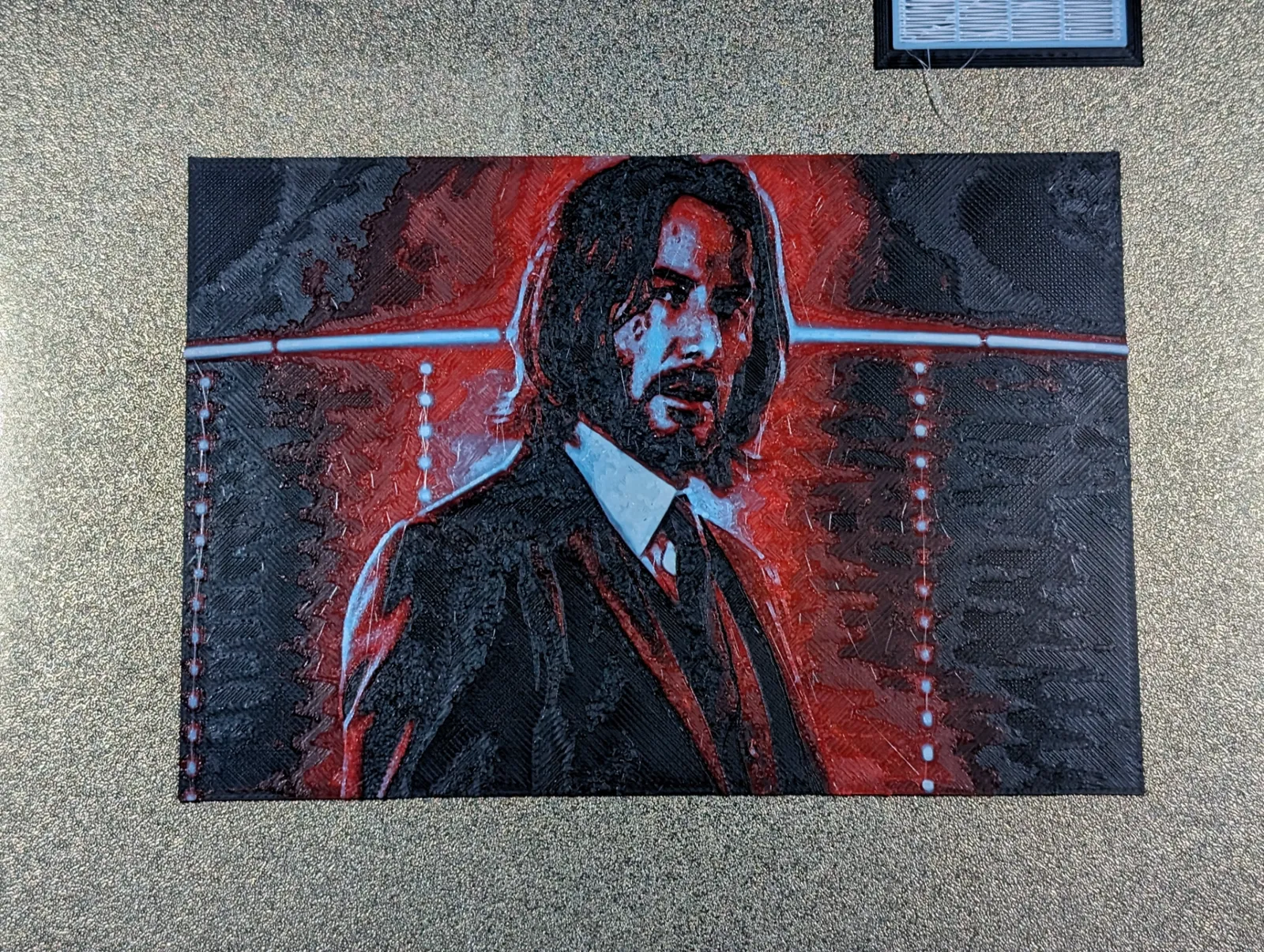 John Wick/Keanu Reeves - HueForge