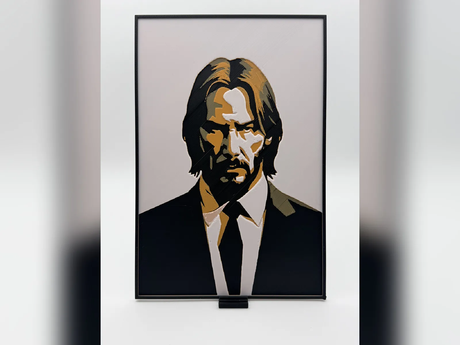 John Wick - Baba Yaga Portrait HueForge Print