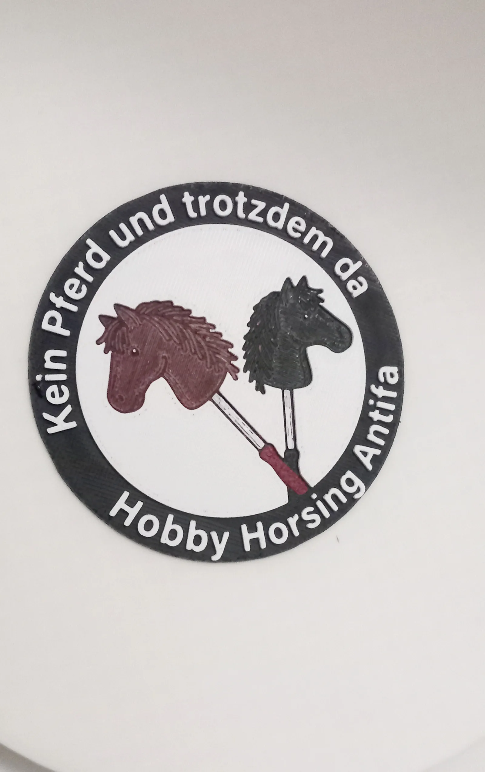 HueForge | Sticker Hobby Horsing Antifa