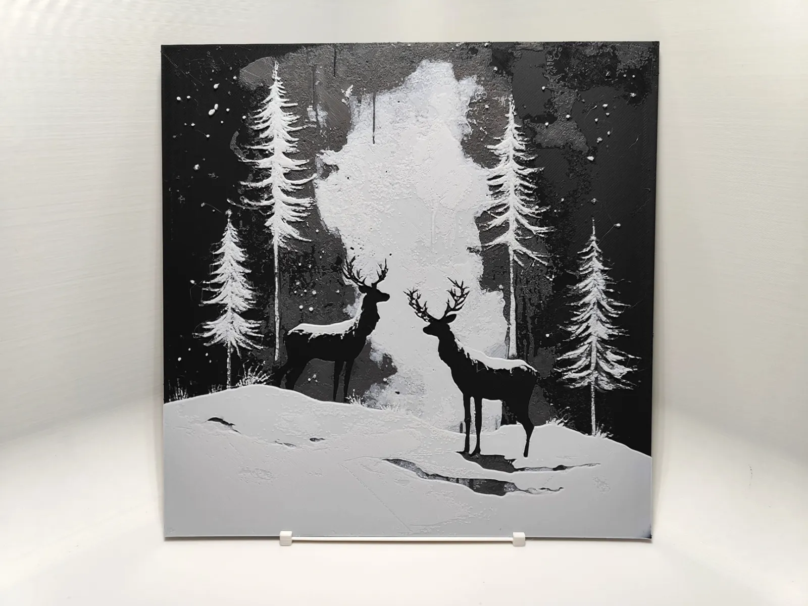 Minimalistic Deers - Hueforge