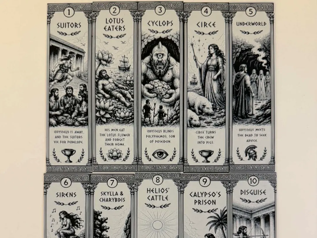 The Odyssey in 10 Chapters – HueForge Collection