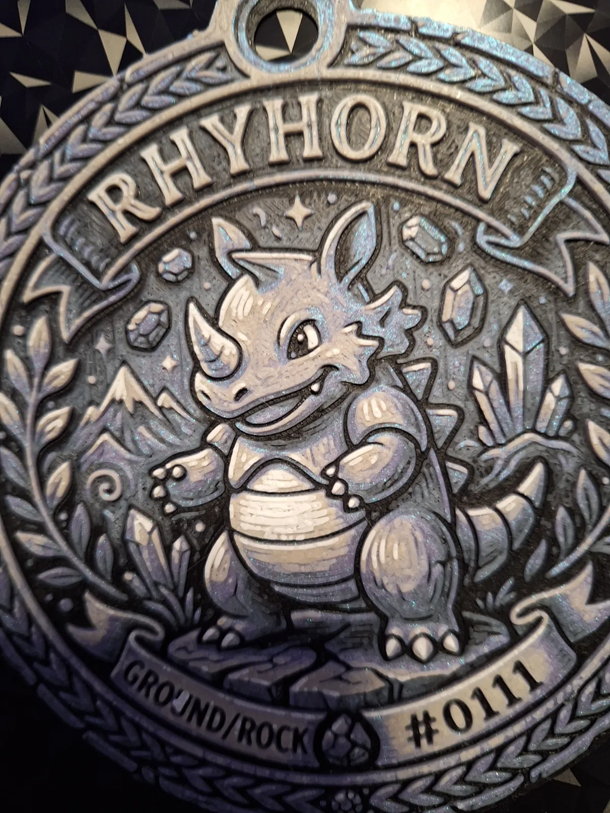 Rhyhorn #0111 - Pokemon Ornament