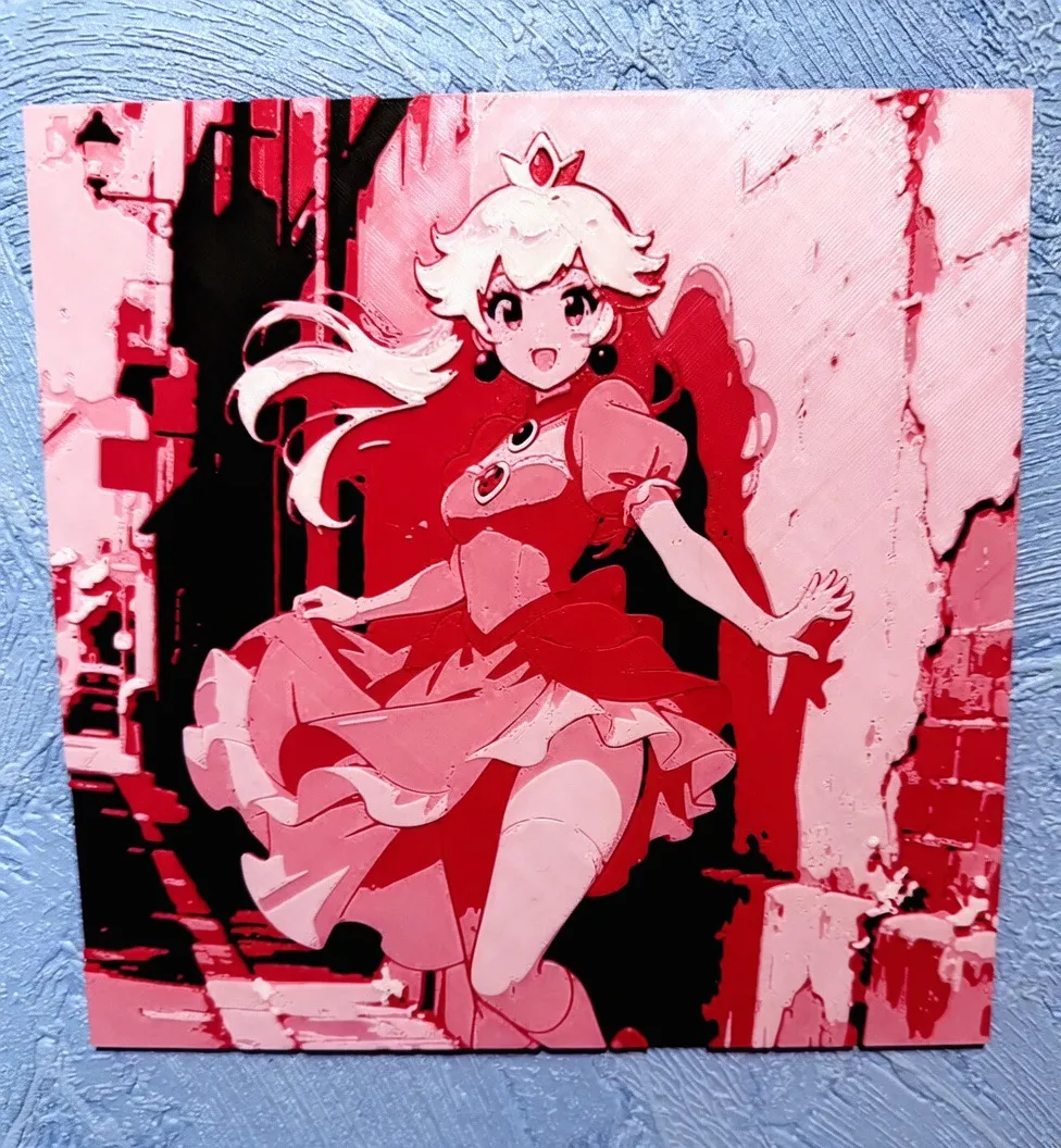 Fan Art : Peach in the street