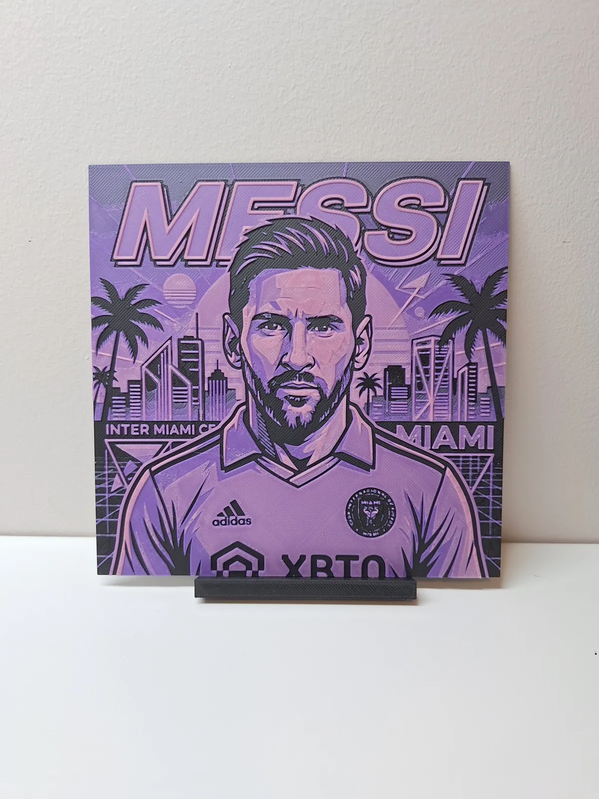 Miami Messi - 3 Colour Wall Art