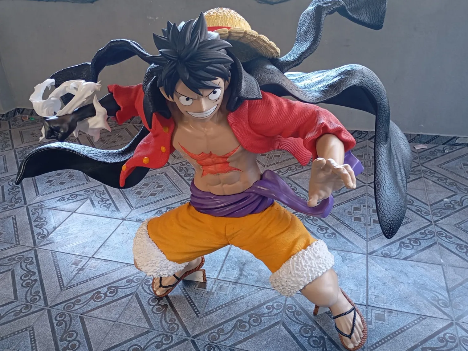 Life-Size Monkey D Luffy One Piece 3D Model Part 2