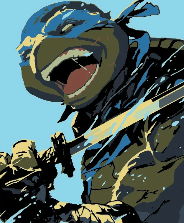 Hueforge: Teenage Mutant Ninja Turtles - Leonardo
