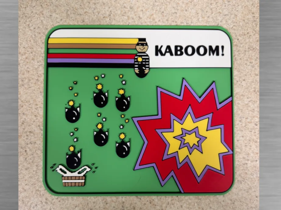Retro game-Kaboom! Box Art